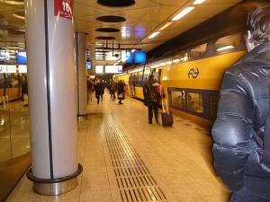 Trenes en el Aeropuerto de Ámsterdam-Schiphol