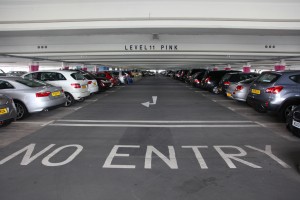 Aparcamiento en el Aeropuerto de Mánchester