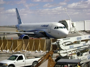 Llegadas de vuelos al Aeropuerto de Ciudad Juárez