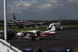 Salidas de vuelos desde el Aeropuerto Augusto C. Sandino