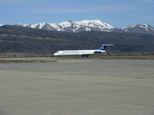 Llegadas de vuelos al Aeropuerto de Bariloche