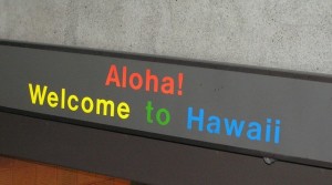 Llegadas de vuelos al Aeropuerto de Honolulu