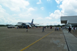 Llegadas de vuelos al Aeropuerto de Iquitos