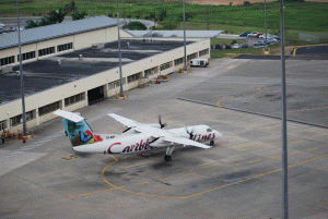 Llegadas de vuelos al Aeropuerto de Piarco