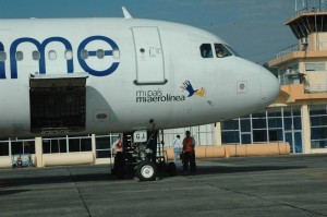 Llegadas de vuelos al Aeropuerto de Tachina Esmeraldas