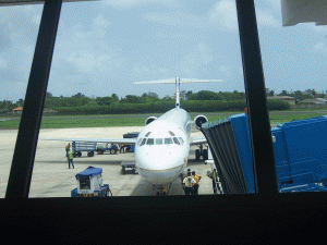 Salidas de vuelos desde el Aeropuerto de San Andrés