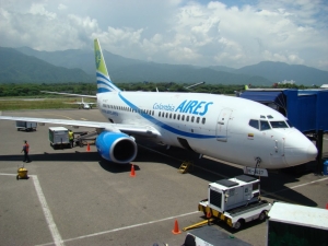 Llegadas de vuelos al Aeropuerto de Santa Marta