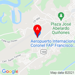 Mapa Aeropuerto Internacional Coronel FAP Francisco Secada Vignetta