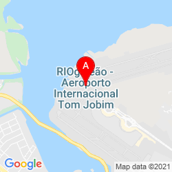 Mapa Aeropuerto Internacional de Galeão