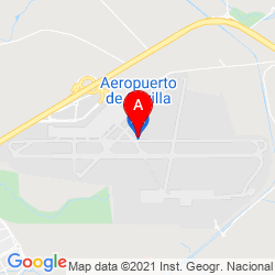 Mapa Aeropuerto Sevilla