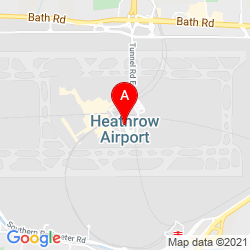 Mapa Aeropuerto de Londres-Heathrow