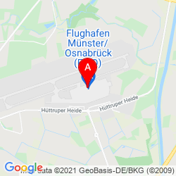 Mapa Aeropuerto de Münster/Osnabrück