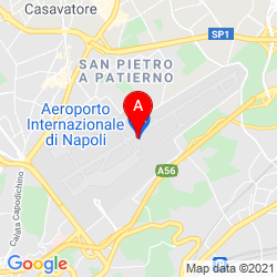 Mapa Aeropuerto de Nápoles - Capodichino