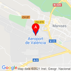 Mapa Aeropuerto de Valencia