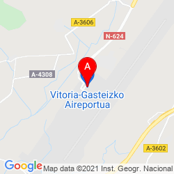 Mapa Aeropuerto de Vitoria