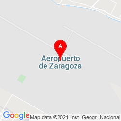 Mapa Aeropuerto de Zaragoza