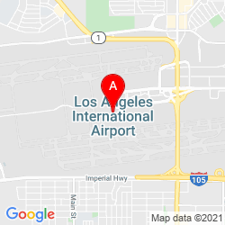 Mapa Los Angeles International Airport