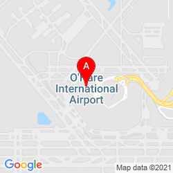 Mapa O'Hare International Airport