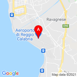 Mapa Reggio Calabria Airport