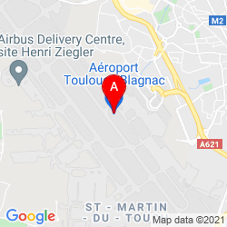 Mapa Toulouse-Blagnac Airport