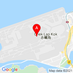 Mapa aeropuerto internacional de hong kong