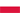 Bandera de polonia