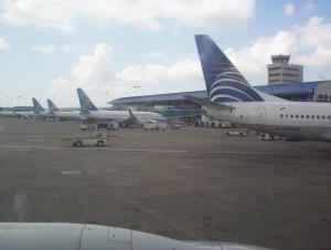 Llegadas de vuelos al Aeropuerto Marcos A. Gelabert