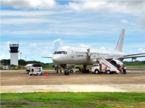 Llegadas de vuelos al Aeropuerto de Mercedita