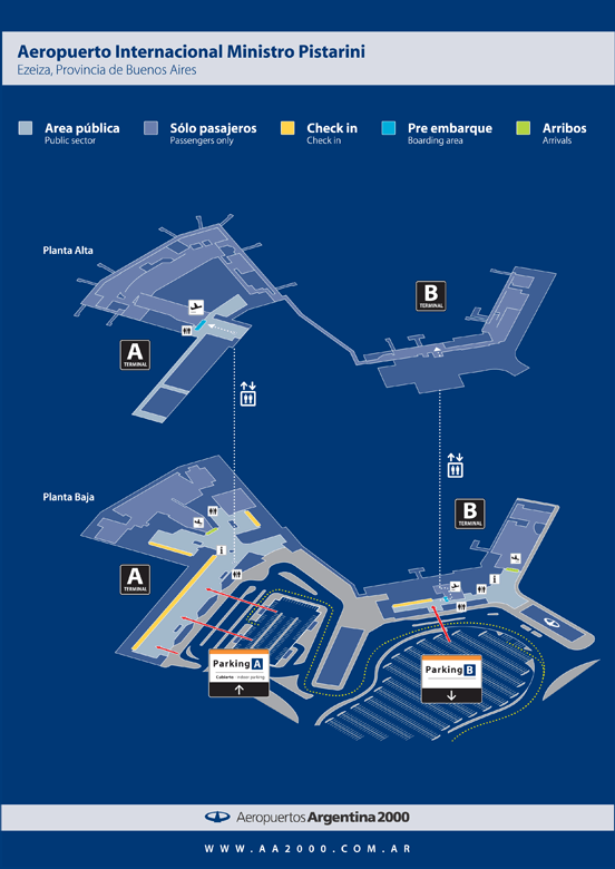 Aeropuerto Internacional Ministro Pistarini de Ezeiza (EZE)