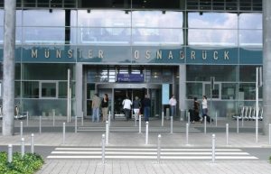 Puerta principal del Aeropuerto de Munster-Osnabruck