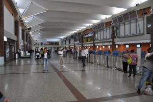 Instalaciones del Aeropuerto Internacional de Las Américas.