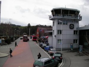 Afueras del Aeropuerto de Berna