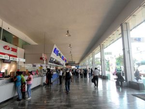 Autobuses del Sur- venta de Boletos en la terminal 