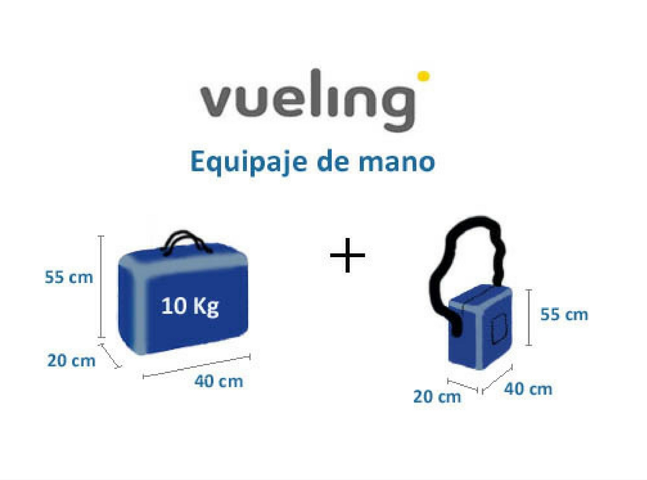 equipaje de puede llevar en Vueling? -